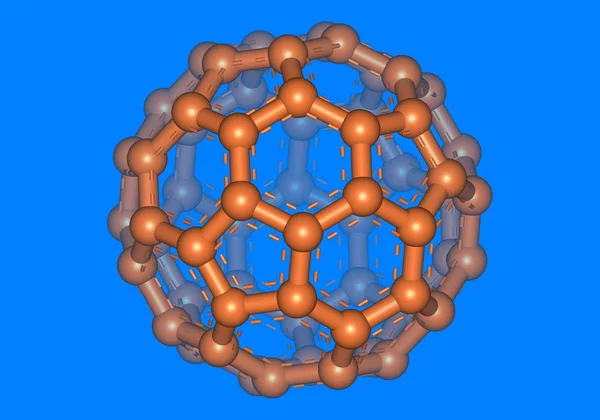 Backy Balls Carbone Modèle Informatique — Photo