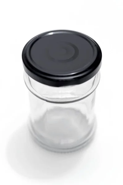 Close Shot Glass Jar — Stock Photo, Image