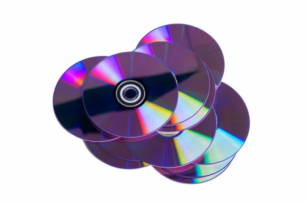 Disco Compacto Almacenamiento Datos Disco Óptico Digital —  Fotos de Stock