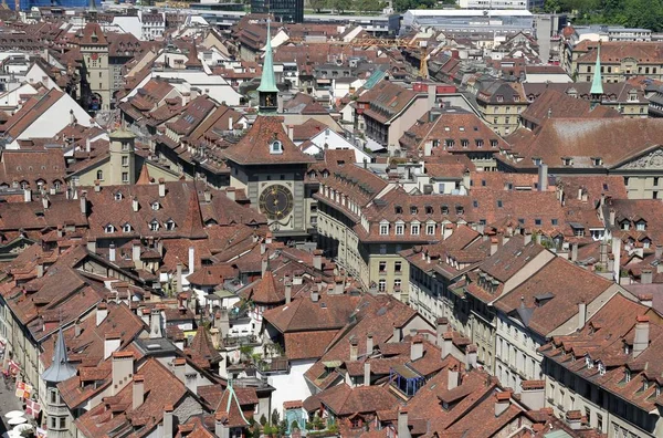 Vista Los Tejados Bern — Foto de Stock