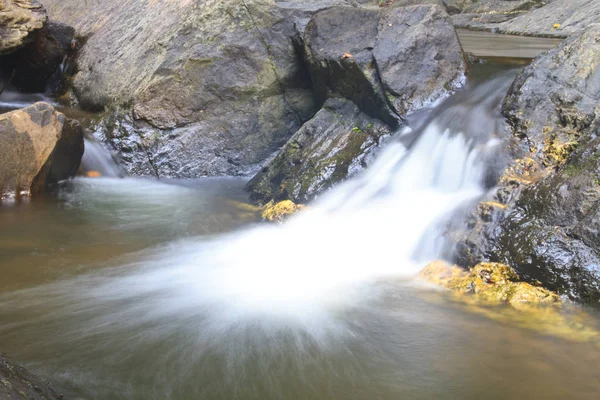 Cascada Natural Bosque Profundo Parque Nacional Tailandia — Foto de Stock