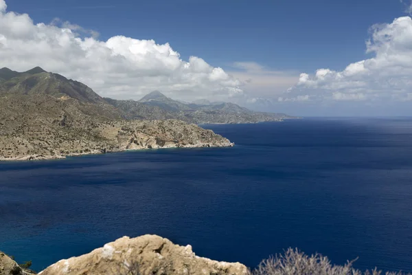 Ostrov Karpatos Západní Pobřeží Řecko — Stock fotografie