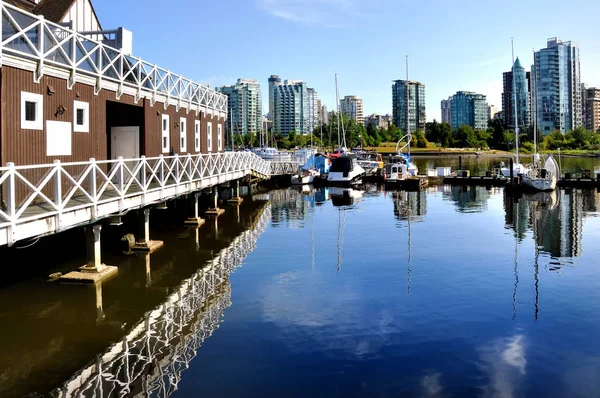 City Scape Urban Vancouver Kanada Brit Columbia — Stock Fotó