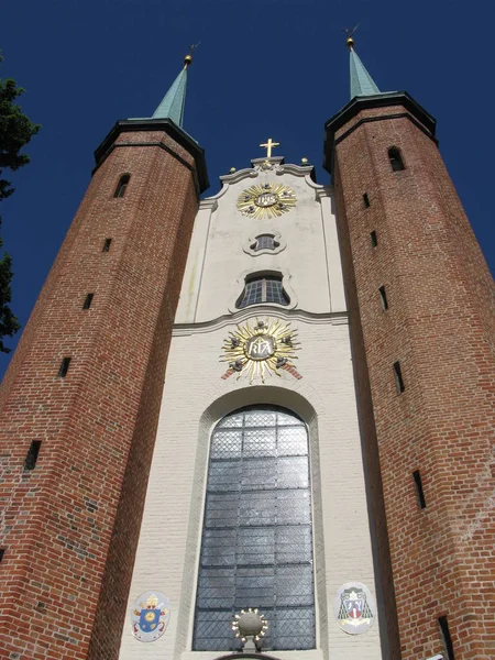 Catedral Oliva Gdansk Oliwa — Fotografia de Stock