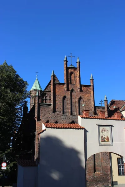 Brama Kościół Gdańsku Gdańsk — Zdjęcie stockowe