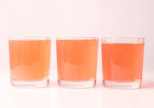 Orangensaft Auf Dem Kontinentalen Frühstückstisch — Stockfoto