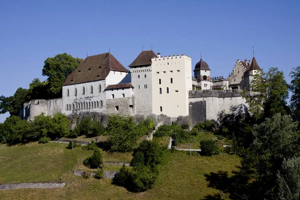 Castelo Lenzburg Aargau — Fotografia de Stock