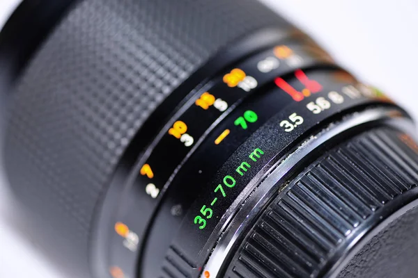 Světlice Snímek Profesionálního Fotoaparátu — Stock fotografie