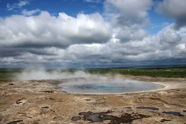 Malerischer Blick Auf Die Landschaft Selektiver Fokus Stockbild