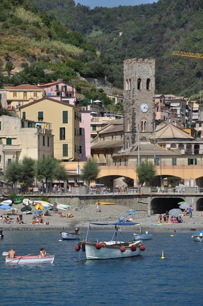 Monterosso Mare Cinque Terre Włochy — Zdjęcie stockowe