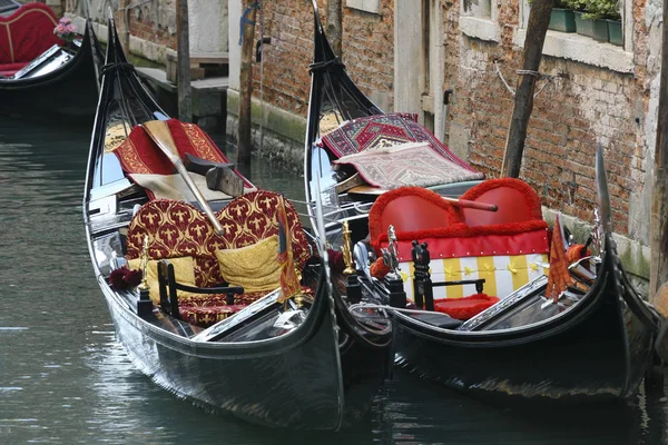 Gôndolas Veneza Itália Viagens — Fotografia de Stock