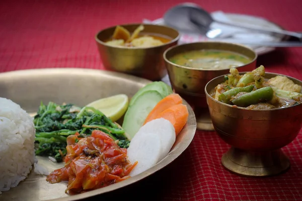 Melihat Dari Dekat Makanan Yang Lezat — Stok Foto