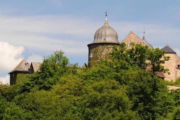 Schilderachtig Uitzicht Prachtige Middeleeuwse Vesting Architectuur — Stockfoto