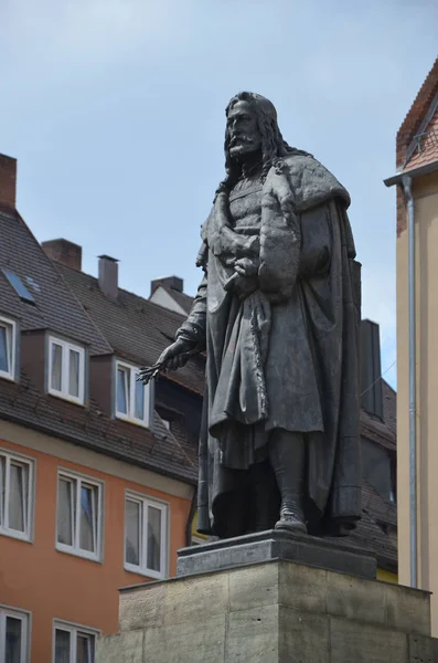 Albrecht Durer Monument Nuremberg — Stockfoto