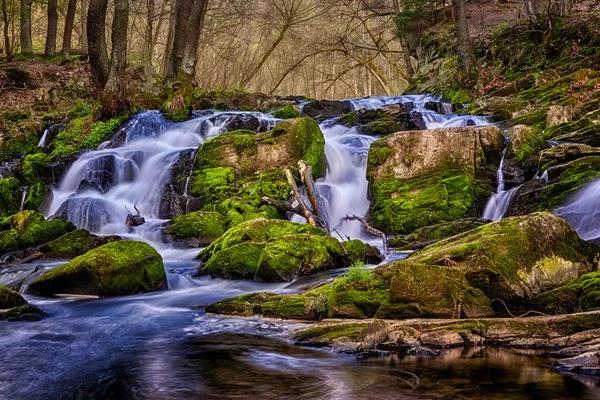 Selkewasserfall Harz Selketal Stieg — Fotografia de Stock