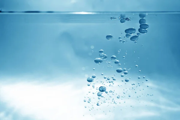 Una Imagen Fondo Burbujas Agua Agradable —  Fotos de Stock