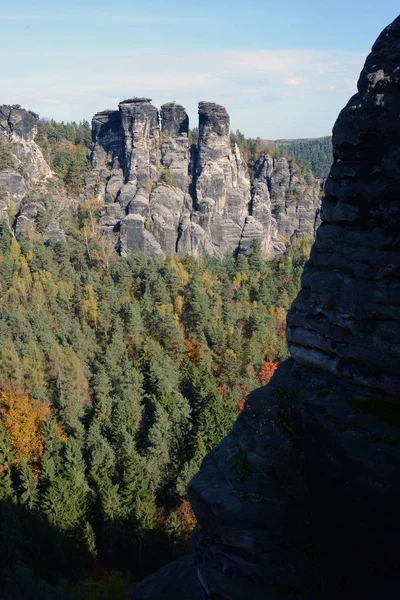 Gansfelsen Piccola Oca Roccia Rocce Rocce Rampicanti Natura Paesaggio Salute — Foto Stock