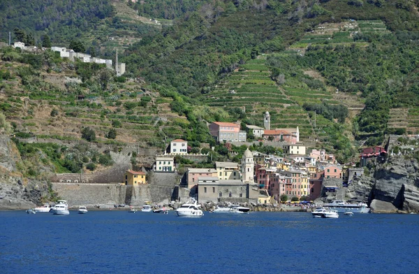 Vernazza Cinque Terre Itálie — Stock fotografie