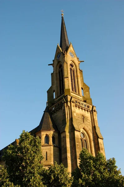 North Church Neureut Karlsruhe — стокове фото