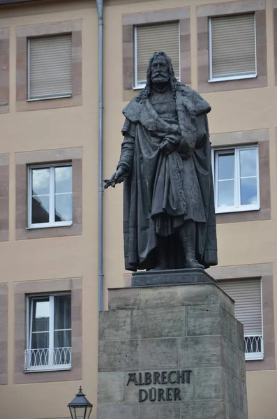 Albrecht Durer Monument Nuremberg — Stockfoto