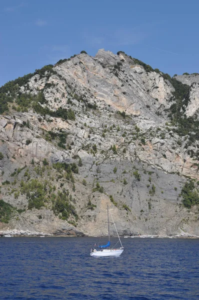 Costa Cerca Del Puerto Venere Italy —  Fotos de Stock