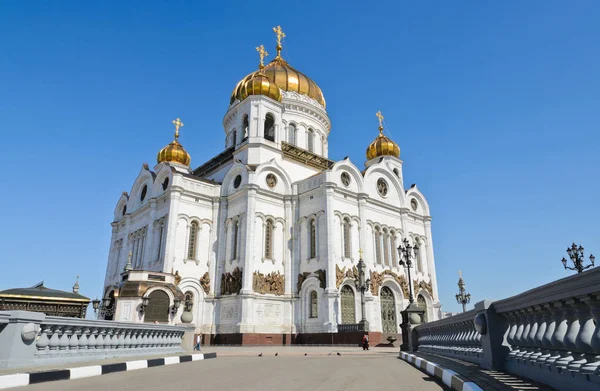 Російської Православної Церкви Собору Христа Спасителя Москві Росія — стокове фото