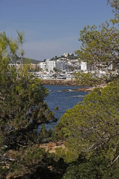 Άποψη Του Santa Eulalia Ibiza — Φωτογραφία Αρχείου