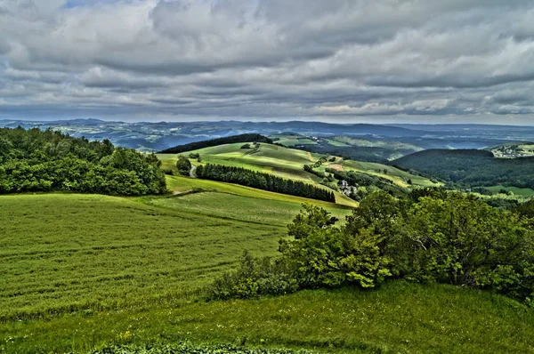 Pitoresca Vista Paisagem Rural — Fotografia de Stock
