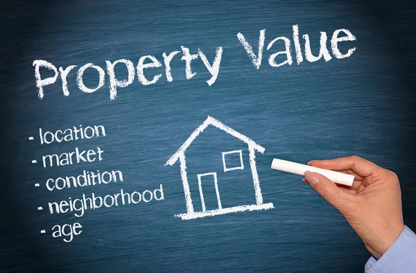Property Value Real Estate Concept — Stock Photo, Image