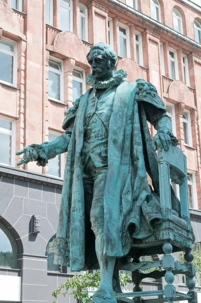 Pomnik Carla Friedricha Petersena — Zdjęcie stockowe