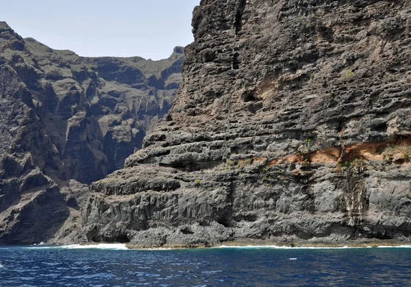 Mascaschlucht Teno Βουνά Τενερίφη Βουνά Teno Βουνά Ψηλά Βουνά Κορυφή — Φωτογραφία Αρχείου