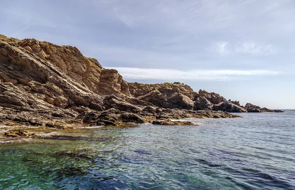 Краєвид Узбережжя Коста Брава Cap Creus Каталонія Іспанія — стокове фото