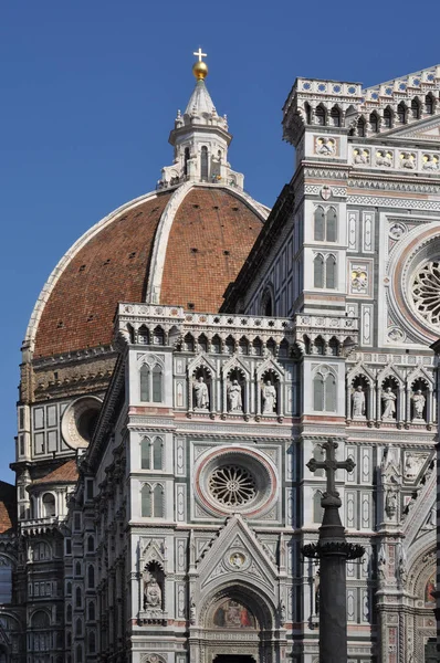 Koepel Kathedraal Florence Kathedraal Kathedraal Koepel Architectuur Slagboom Italiaan Oriëntatiepunt — Stockfoto