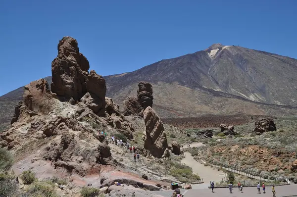 Tenerife Roques Garcia Teide Teide Rocks Teide Rocks Gran Canaria — 스톡 사진