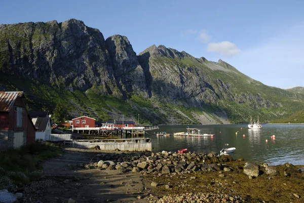 Torsken Senja Troms Norway — Stock fotografie