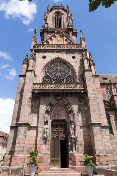 Vista Panorámica Los Detalles Iglesia Arquitectura — Foto de Stock