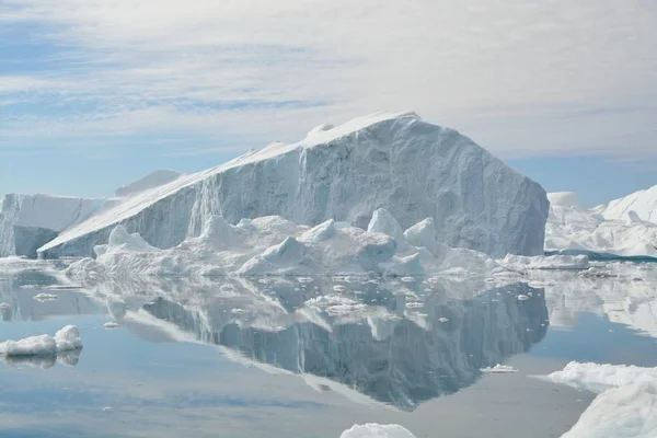 Iceberg Hielo Congelado Invierno Nieve — Foto de Stock