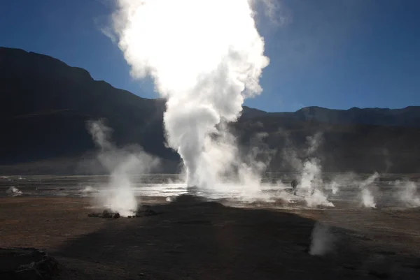 Geyser Ttio — Foto de Stock