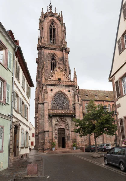 Schilderachtig Uitzicht Kerk Architectuur Details — Stockfoto