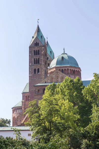 Architektura Císařské Katedrály Speyer — Stock fotografie