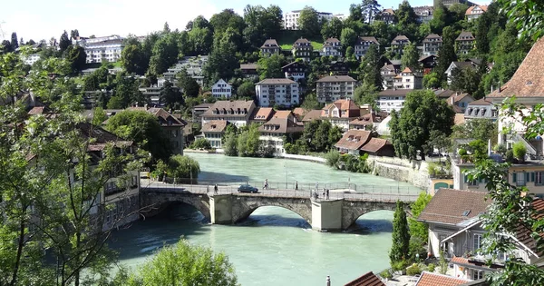 Bern Legrégebbi Hídja — Stock Fotó