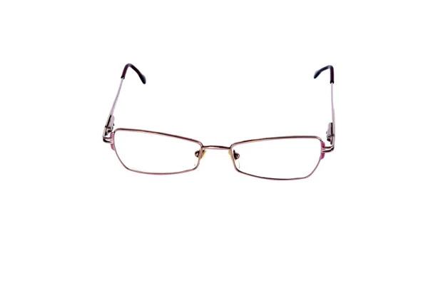 Reading Glasses White Background — Stock Photo, Image