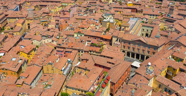Italien Bologna Luftaufnahme Vom Asinelli Turm — Stockfoto
