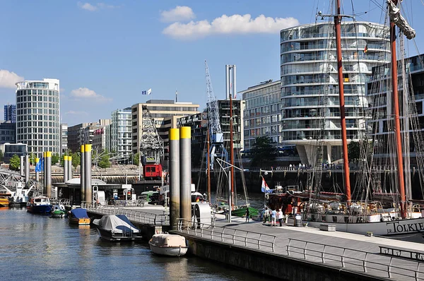 Port City Hamburgo Alemania —  Fotos de Stock