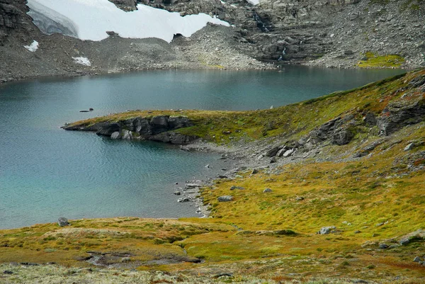 Noruega Sobre Paisagem Natural Fundo — Fotografia de Stock