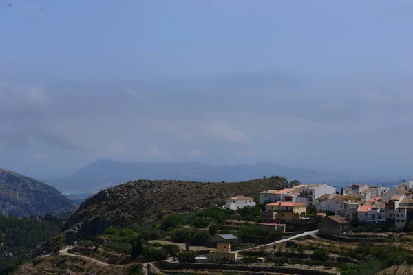 Wioska Tarbena Hiszpania Alicante — Zdjęcie stockowe