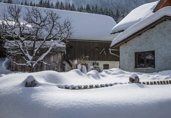 Vista Panorámica Del Hermoso Paisaje Los Alpes —  Fotos de Stock