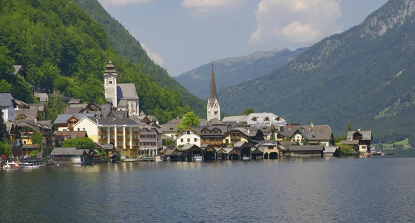 Halstatt Styria Hallstatter See — Stok fotoğraf