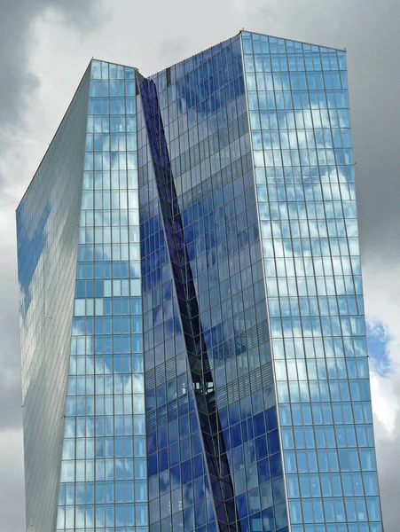 Europese Centrale Bank Frankfurt — Stockfoto