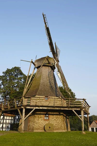 Windmill Levern Stemwede Germany Taken Just Sunset Part Westphalia Mill — Stock Photo, Image